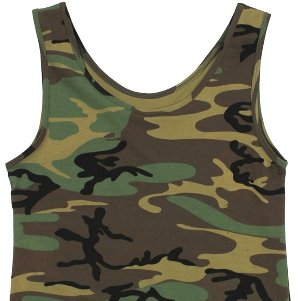 Camouflage tank top